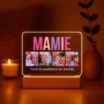 Vignette de Lampe multicolore personnalisée Grand-mère