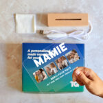 Vignette de Lampe Grand-mère avec quatre photos et texte personnalisé