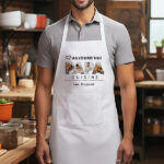 Vignette de Tablier Papa avec Photos personnalisé