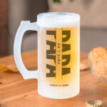 Vignette de Chope de Bière Papa personnalisée