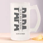 Vignette de Chope de Bière Papa personnalisée