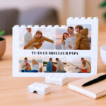 Vignette de Puzzle Portraits avec Photos et Texte Personnalisé