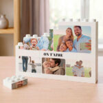 Vignette de Puzzle Portraits avec Photos et Texte Personnalisé