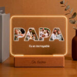 Vignette de Lampe Papa avec Photos personnalisée