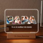 Vignette de Lampe Papa avec Photos personnalisée