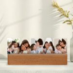 Vignette de Plaque Maman avec Base en Bois et Photo personnalisée