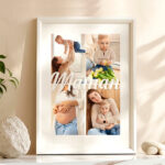 Vignette de Poster pour Maman avec 4 Photos personnalisées