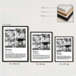 Vignette de Poster Définition de Maman en Noir et Blanc avec Photos personnalisées