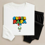 Vignette de Pyjama Super Papa avec prénoms personnalisés