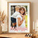 Vignette de Poster pour Maman avec Photo personnalisée