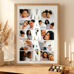 Vignette de Poster Vertical pour Maman avec Photos personnalisées