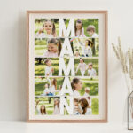Vignette de Poster Vertical pour Maman avec Photos personnalisées