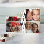 Vignette de Puzzle de Blocs Vertical pour Maman avec Photos personnalisées