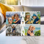 Vignette de Puzzle de Blocs Vertical pour Maman avec Photos personnalisées