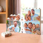 Vignette de Puzzle Papa Vertical avec Photos Personnalisées