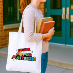 Vignette de Tote Bag Super Profe avec Prénoms personnalisés