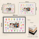Vignette de Poster pour Enseignants avec Cœurs et Photo personnalisée