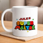 Mug Super Profe avec Prénoms personnalisés Vignette de Mug Super Profe avec Prénoms personnalisés