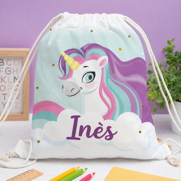 Pack Scolaire Enfant Licorne personnalisé