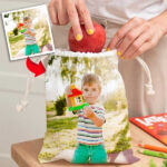 Vignette de Sac à Goûter Enfant personnalisé avec Photo