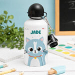 Vignette de Bouteille Enfant Animaux personnalisée
