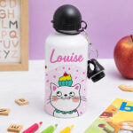 Vignette de Bouteille Enfant Petits Chats personnalisée