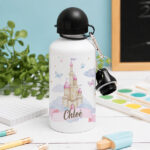 Vignette de Bouteille Enfant Fées personnalisée