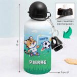 Vignette de Gourde Enfant Football personnalisée