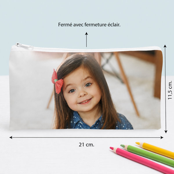 Trousse Scolaire Enfant personnalisée avec Photo