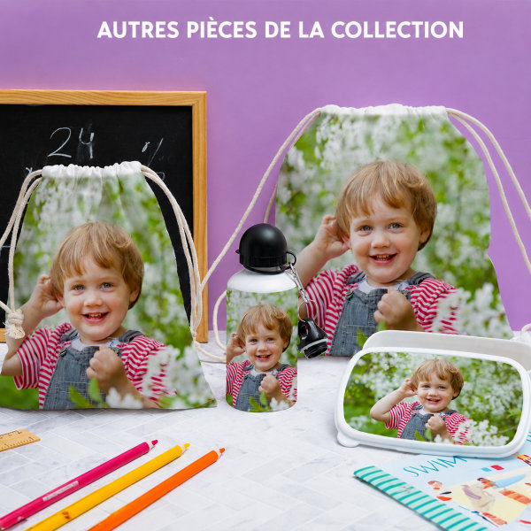 Trousse Scolaire Enfant personnalisée avec Photo