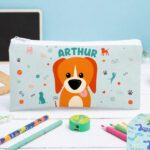 Vignette de Trousse Scolaire Enfant Animaux personnalisée