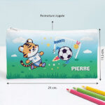 Vignette de Trousse Scolaire Enfant Football personnalisée