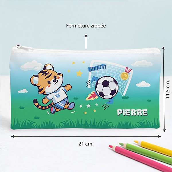 Trousse Scolaire Enfant Football personnalisée
