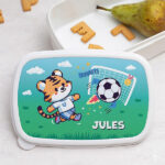 Boîte à Repas Enfant Football personnalisée Vignette de Boîte à Repas Enfant Football personnalisée