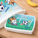 Vignette de Boîte à Repas Enfant Football personnalisée