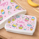 Vignette de Boîte à Repas Enfant Petits Chats personnalisée