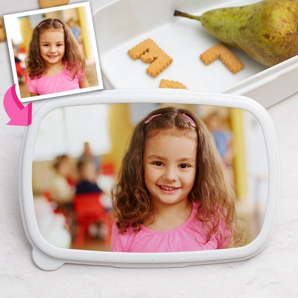Boîte à Repas Enfant personnalisée avec Photo