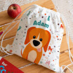 Vignette de Sac à dos à Cordons Enfant Animaux personnalisé