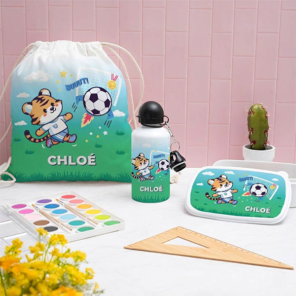 Sac à dos à cordons Enfant Football personnalisé
