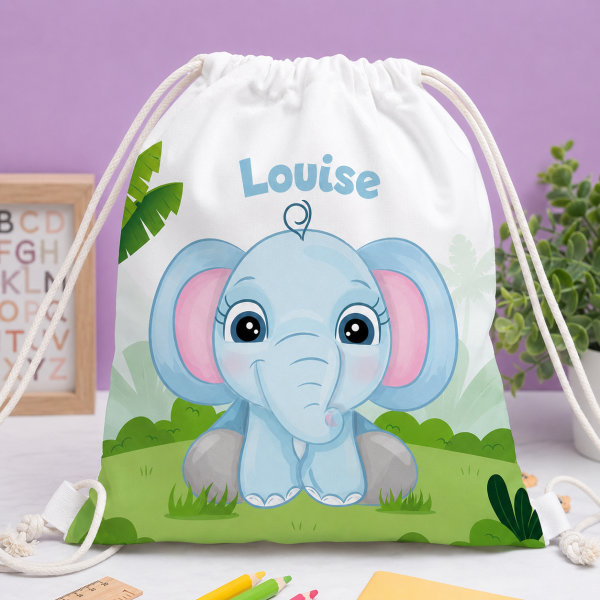 Pack Scolaire Enfant Animaux de la Jungle personnalisé