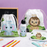 Vignette de Pack Scolaire Enfant Animaux de la Jungle personnalisé