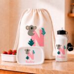 Vignette de Pack Scolaire Enfant avec Initiale et Prénom Personnalisé