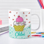 Tasse Enfant Petits Chats Incassable personnalisée avec Prénom Vignette de Tasse Enfant Petits Chats Incassable personnalisée avec Prénom