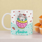 Vignette de Tasse Enfant Petits Chats Incassable personnalisée avec Prénom