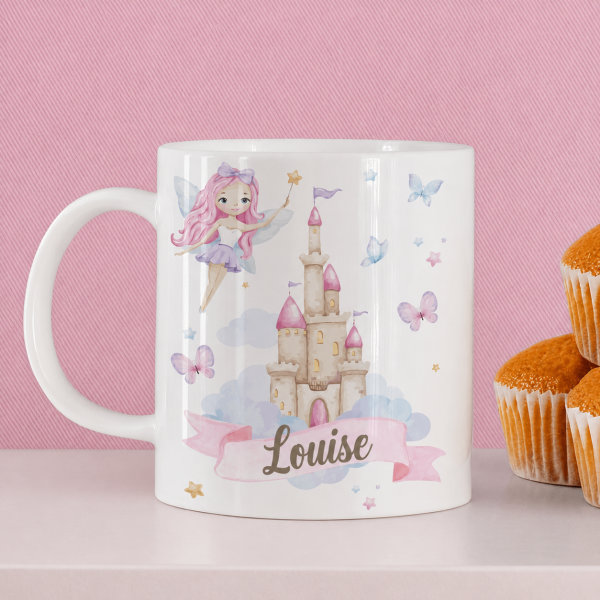 Tasse Enfant Fées Incassable personnalisée avec Prénom