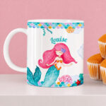 Tasse Enfant Petite Sirène Incassable personnalisée avec Prénom Vignette de Tasse Enfant Petite Sirène Incassable personnalisée avec Prénom