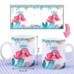 Vignette de Tasse Enfant Petite Sirène Incassable personnalisée avec Prénom