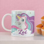 Vignette de Tasse Enfant Licorne Incassable personnalisée avec Prénom