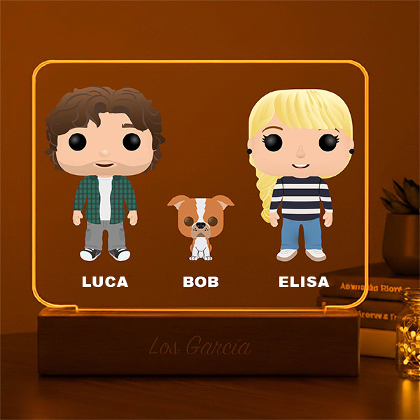 Lampada Funko con Nomi personalizzata