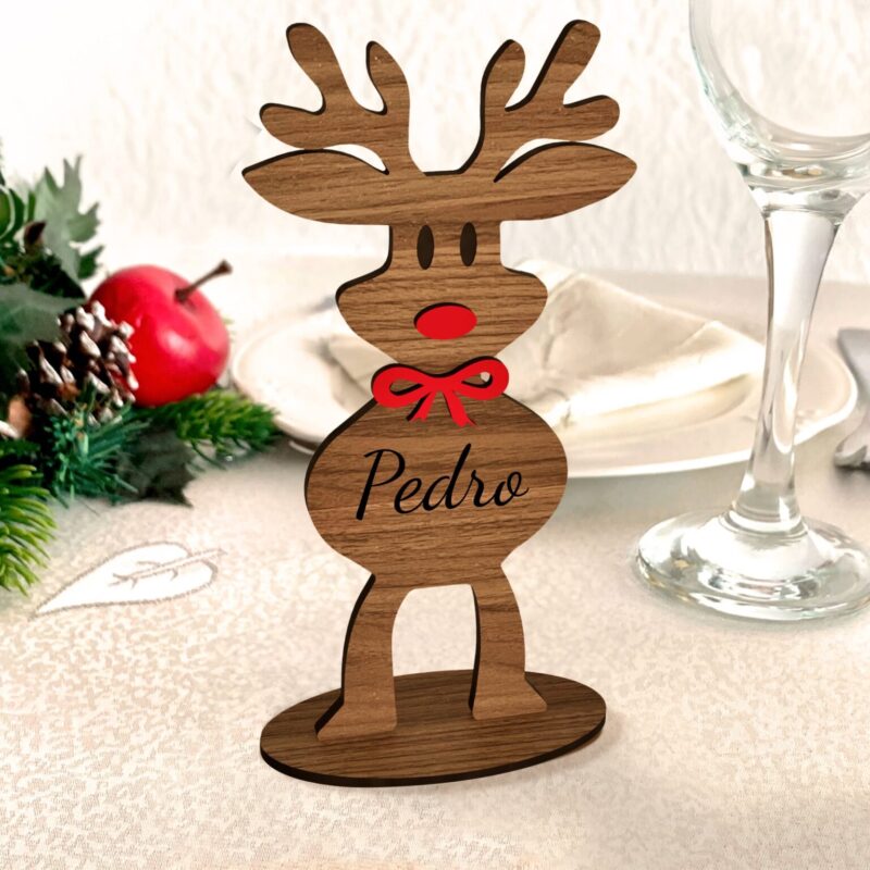 Set di Segnaposto da Tavola Personalizzati con Nome